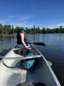 Canoe Bear Head Lake. Rent a canoe for a whole day or half day.